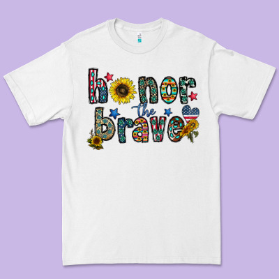 Honor The Brave Premium Tee Designed By Cowhidedigitalart