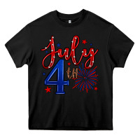 Black 4th of July Heavy Core Tee - Neo Western