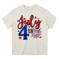 Cream 4th of July Heavy Core Tee - Neo Western