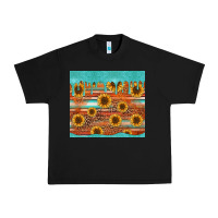 Black turquoise leopard distressed serape background tumbler Urban Heavy Tee - Jasminsmagicworld