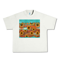 Pistachio turquoise leopard distressed serape background tumbler Urban Heavy Tee - Jasminsmagicworld