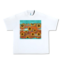 White turquoise leopard distressed serape background tumbler Urban Heavy Tee - Jasminsmagicworld