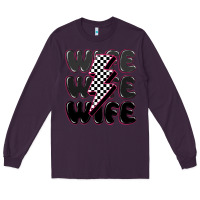 Plum wife wife wife Long Sleeve Tee - MaliasSmallBusiness