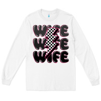 White wife wife wife Long Sleeve Tee - MaliasSmallBusiness
