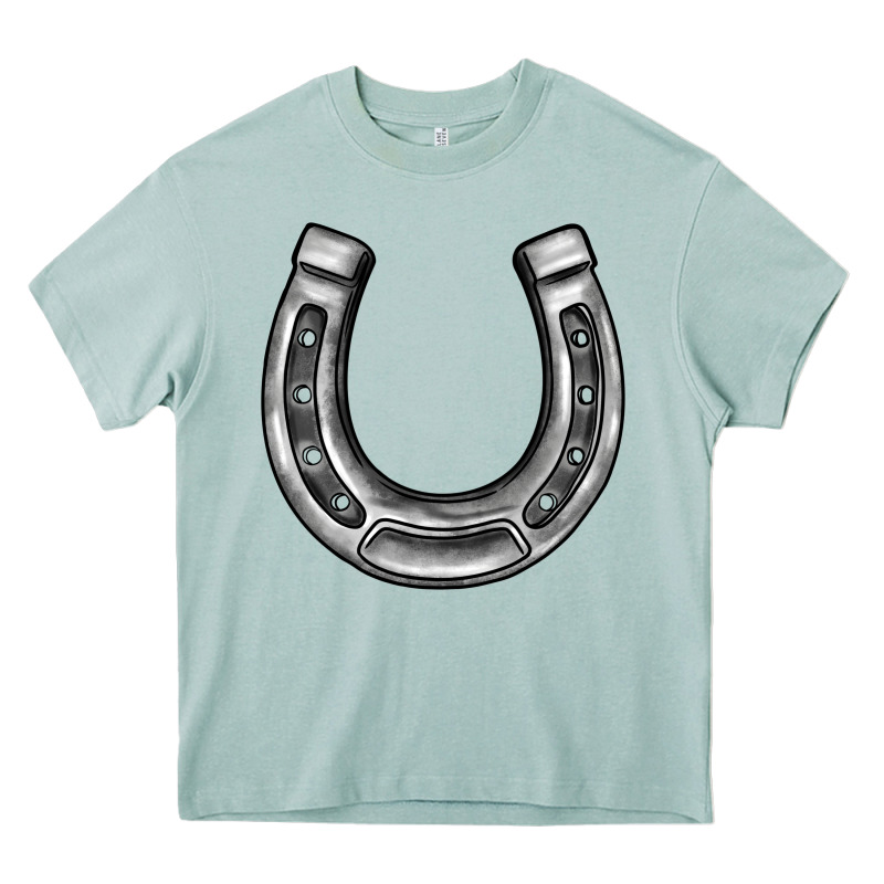 Horseshoe Heavy Core Tee by BarkalooDesign | Teevron