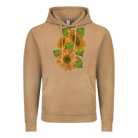 Vintage Camel sunflowers Vintage Hoodie - Artiststas
