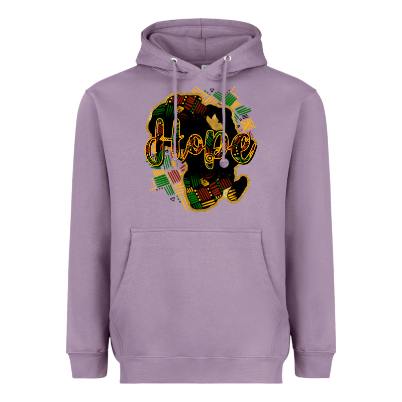 Hope Black History Heavyweight Hoodie by NancyCooperArtShop | Teevron