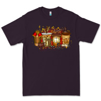 Plum lawyer coffee drink Premium Tee - RacoonDesign