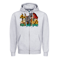 Heather Grey It's Fall Y'all Zipper Hoodie - LillyAllenDesigns