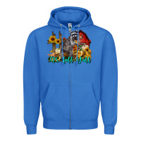 True Royal It's Fall Y'all Zipper Hoodie - LillyAllenDesigns
