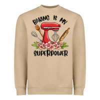 Mushroom baking is my superpower malia Heavyweight Sweatshirt - MaliasSmallBusiness