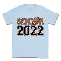 Dusty Blue senior football Classic Tee - AdoDesignShop