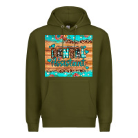 Army Green dental assistant Premium Hoodie - JahusDesignShop