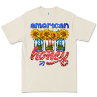 Bone american honey sunflower mason jar Premium Tee - HRA Design Shop
