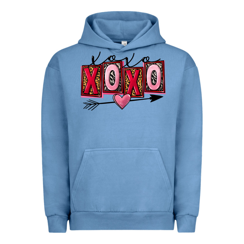 Xoxo Love Valentine's Day Urban Hoodie by FaDigitalArtStudio | Teevron