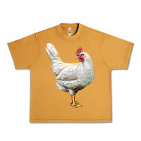 Peanut Butter leghorn chicken Urban Heavy Tee - LillyAllenDesigns