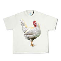 Pistachio leghorn chicken Urban Heavy Tee - LillyAllenDesigns