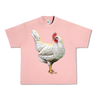 Salmon leghorn chicken Urban Heavy Tee - LillyAllenDesigns