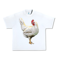 White leghorn chicken Urban Heavy Tee - LillyAllenDesigns
