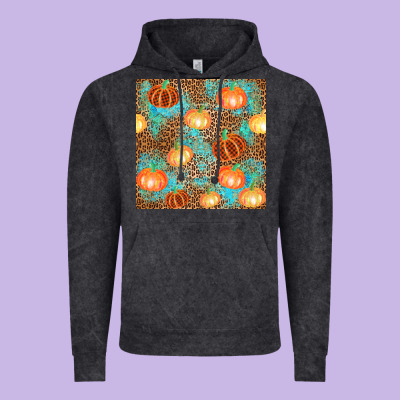 Plaid Fall Pumpkin Seamless Vintage Hoodie Designed By Adodesignshop