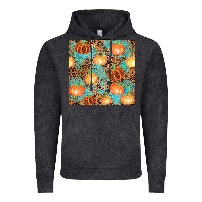 Plaid Fall Pumpkin Seamless Vintage Hoodie by AdoDesignShop | Teevron