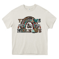 Cream yeehaws and heilnaws Heavy Core Tee - SublimationCraftShop