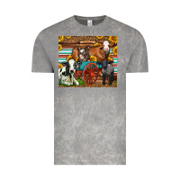 Cloud Rock Farm Animals On An Old Wagon Vintage Tee - LillyAllenDesigns