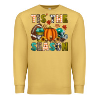 Antique Gold Tis' the season Premium Sweatshirt - texasbilliewilder