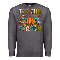 Charcoal Heather Tis' the season Premium Sweatshirt - texasbilliewilder