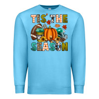 Ocean Blue Tis' the season Premium Sweatshirt - texasbilliewilder