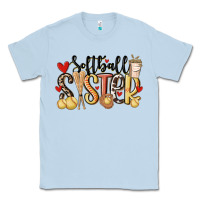 Dusty Blue softball sister Classic Tee - MaliasSmallBusiness