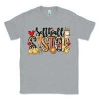 Heather Grey softball sister Classic Tee - MaliasSmallBusiness