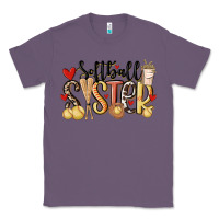 Lavender softball sister Classic Tee - MaliasSmallBusiness