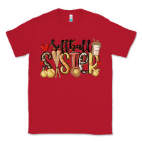 Red softball sister Classic Tee - MaliasSmallBusiness