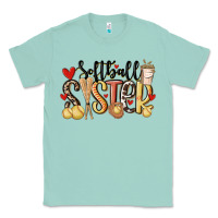 Seafoam softball sister Classic Tee - MaliasSmallBusiness
