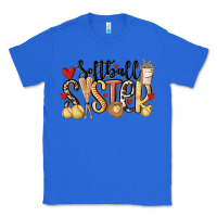 True Royal softball sister Classic Tee - MaliasSmallBusiness