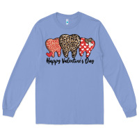 Colony Blue dentist happy valentines day Long Sleeve Tee - MaliasSmallBusiness