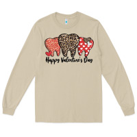Mushroom dentist happy valentines day Long Sleeve Tee - MaliasSmallBusiness