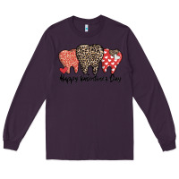 Plum dentist happy valentines day Long Sleeve Tee - MaliasSmallBusiness