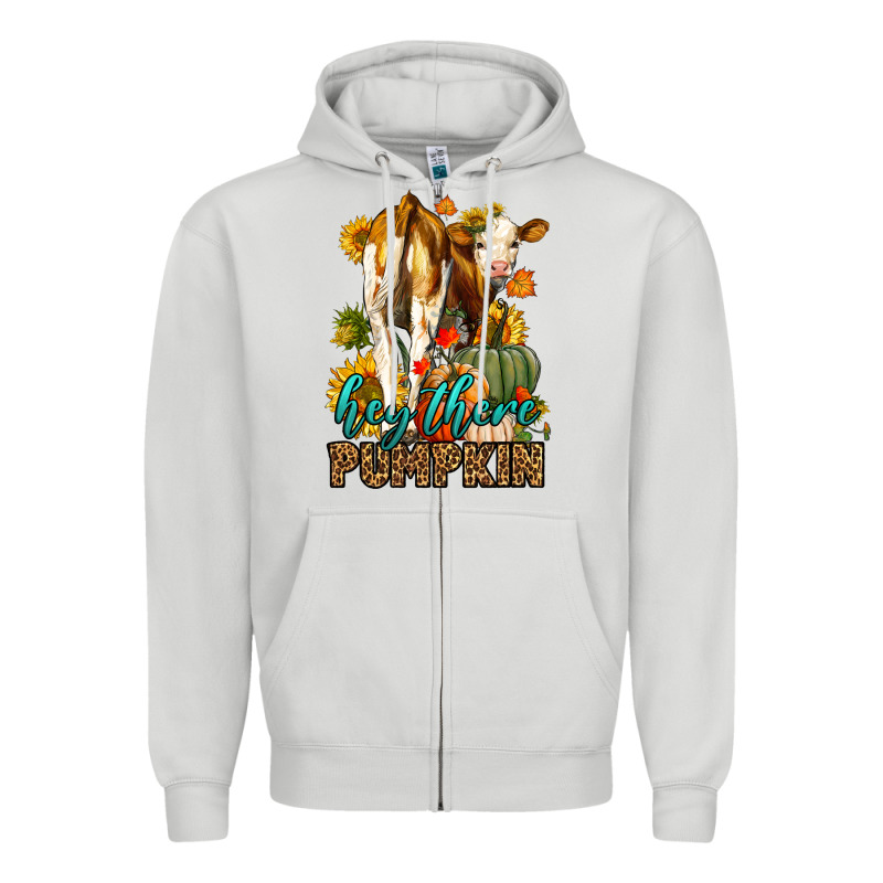 Hey There Pumpkin Fall Zipper Hoodie by LillyAllenDesigns | Teevron