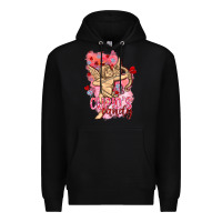 Black Cupids candy with candies Valentine's Day Premium Hoodie - HowdyJamesFarm