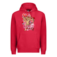 Cardinal Cupids candy with candies Valentine's Day Premium Hoodie - HowdyJamesFarm