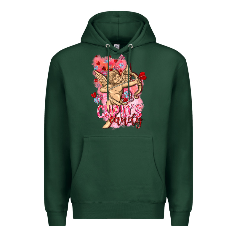 Cupids Candy With Candies Valentine's Day Premium Hoodie by HowdyJamesFarm | Teevron