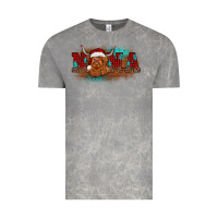 Cloud Rock christmas nana highland cow Vintage Tee - BarkalooDesign