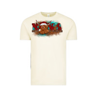 Vintage Arctic christmas nana highland cow Vintage Tee - BarkalooDesign