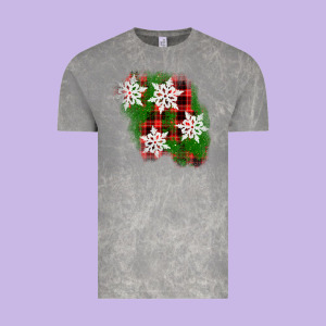 Christmas Patch Vintage Tee Designed By Adodesignshop