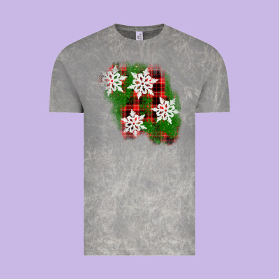 Christmas Patch Vintage Tee Designed By Adodesignshop