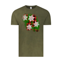 Vintage Olive christmas patch Vintage Tee - AdoDesignShop