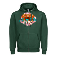 Sports Green Just Here For The Pie Zipper Hoodie - LillyAllenDesigns