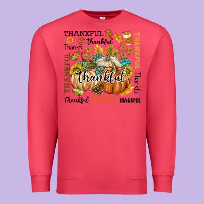 Thankful Premium Sweatshirt Designed By Texasbilliewilder